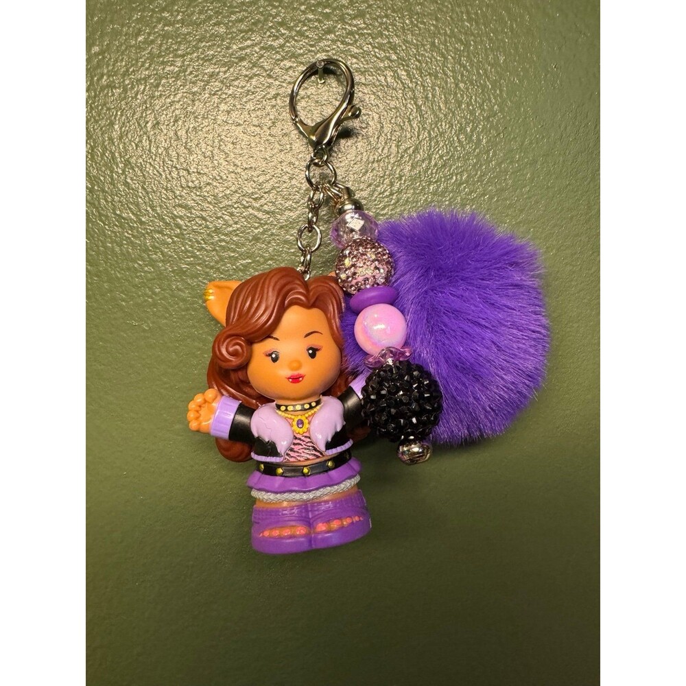 Clawdeen Wolf Little People Keychain - Monster High